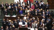 Opozycja podczas grudniowego protestu
